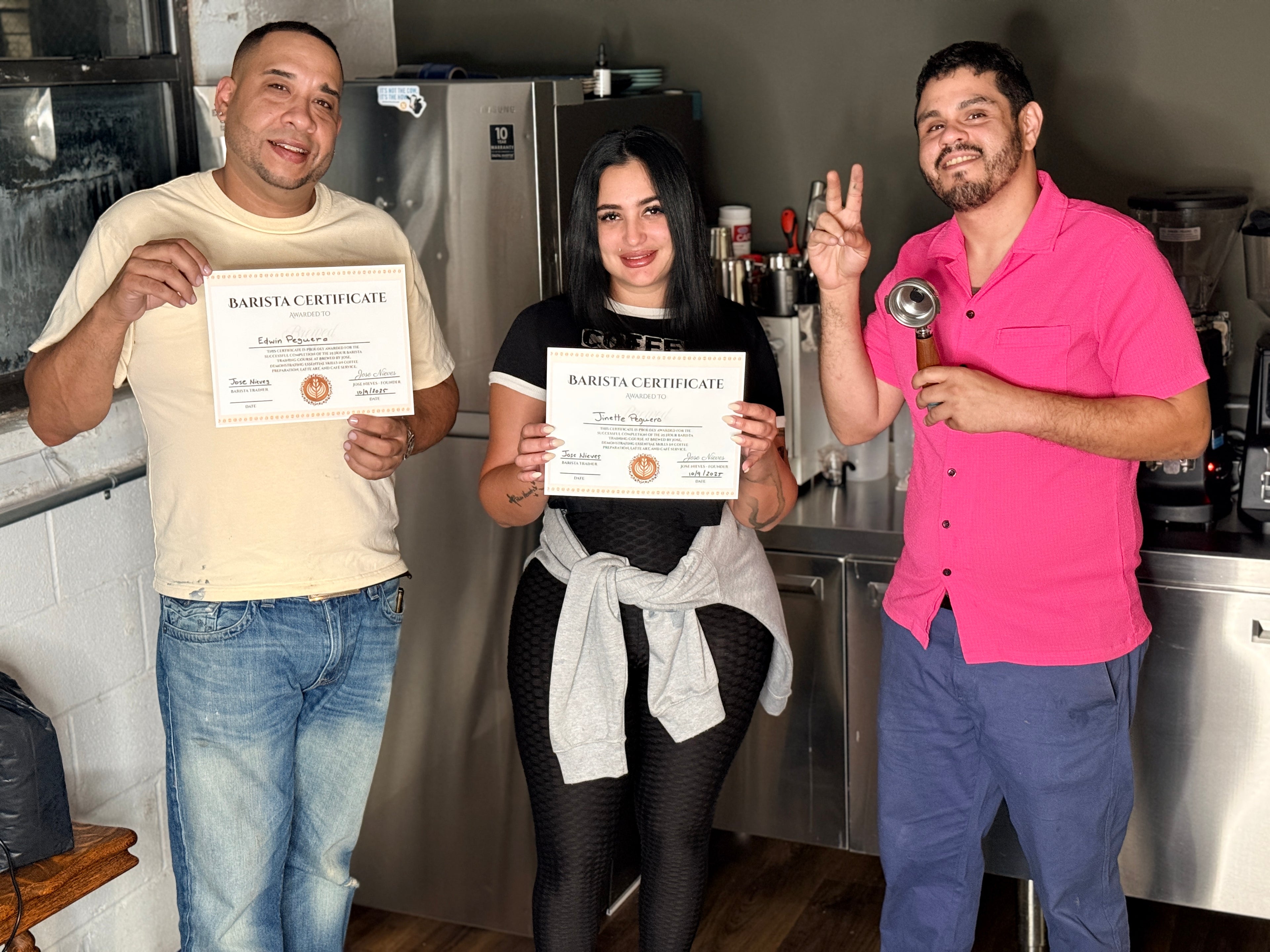 8 - Hour Certified Barista Course - Private Workshop